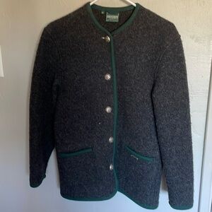 Geiger boiled wool jacket